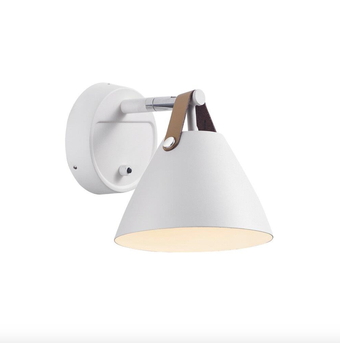 Strap 15 White Wall Light