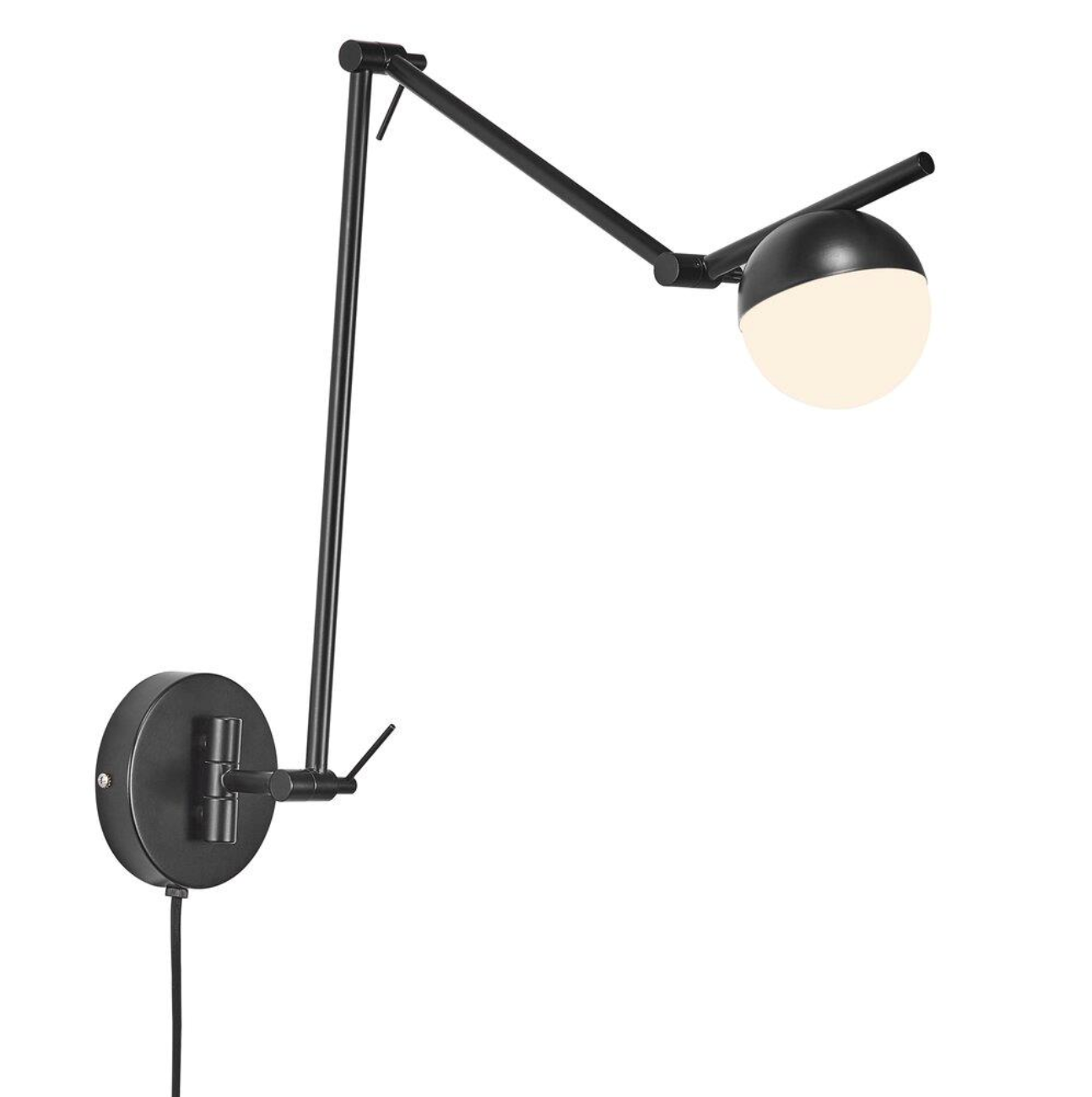 Contina Black Wall Light
