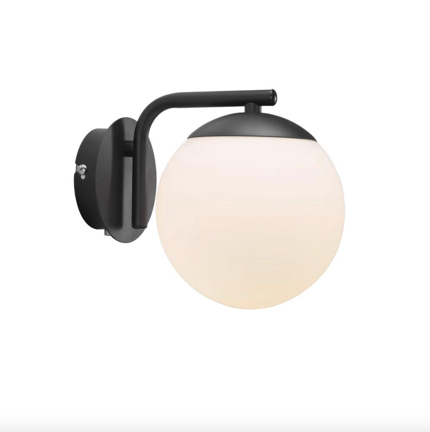 Grant Black Wall Light