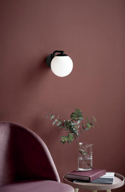 Grant Black Wall Light