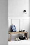 Karma 14 Smoked Black Wall Light