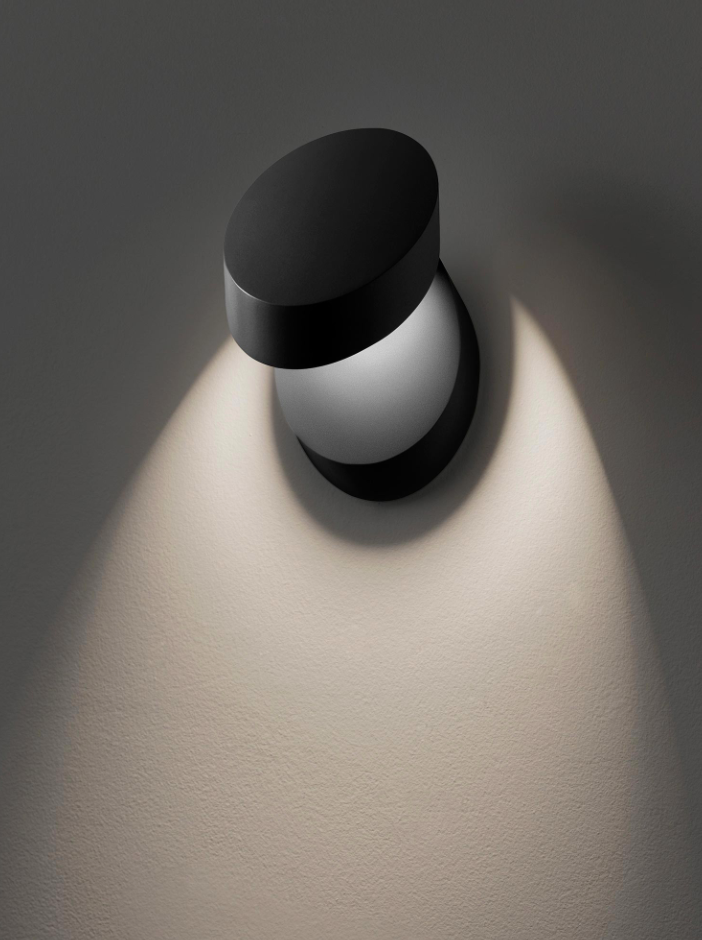 Pin Up Black Wall Light