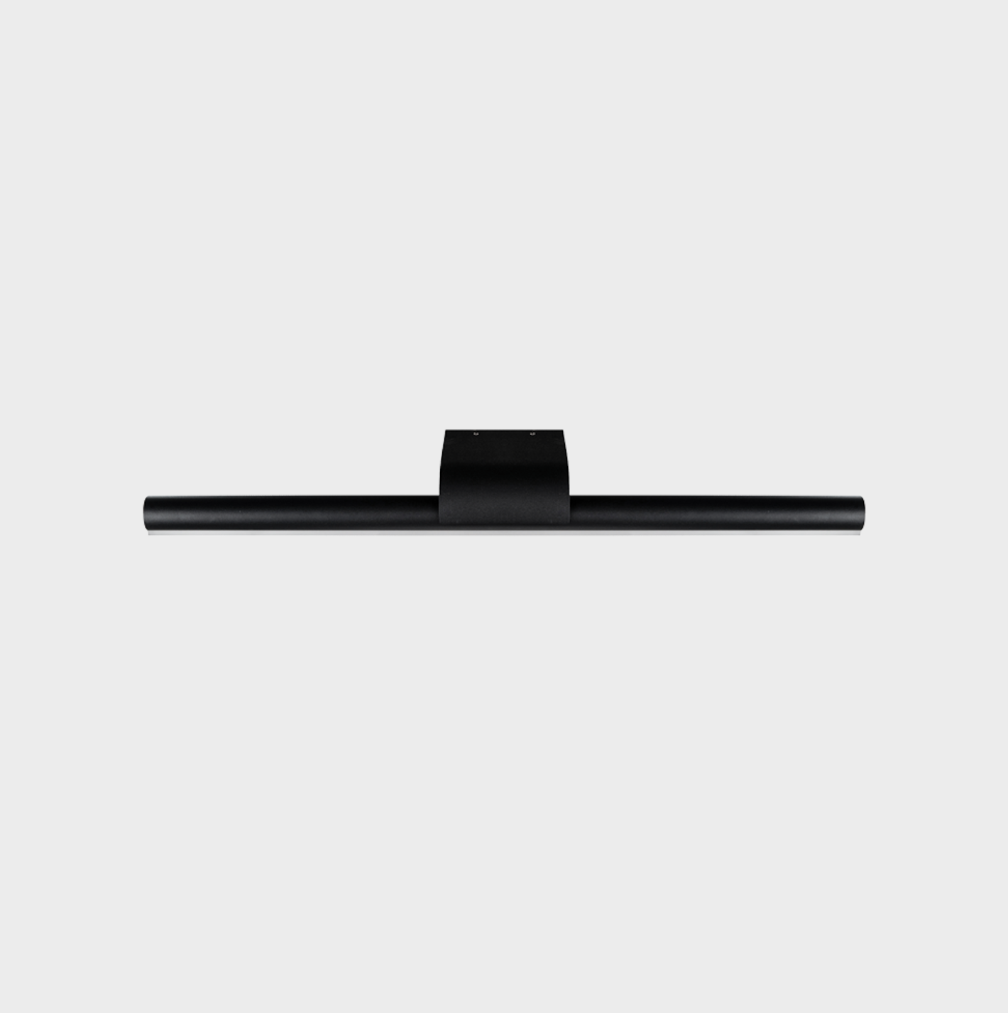 Echo Black 600mm Wall Light