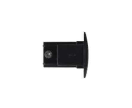 MX 3C Track End Cap Black