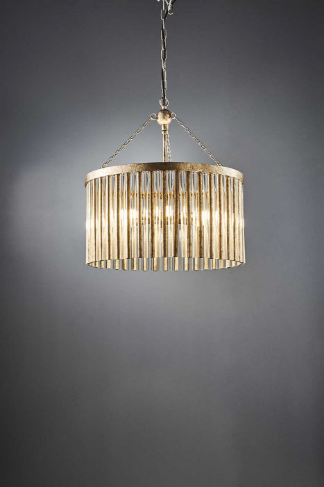 Vintage cheap silver chandelier