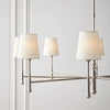 Thomas O'Brien Capri 6 Light Polished Nickel Chandelier Lighting Affairs