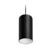 Titanium Suspended Textured Black/White Downlight