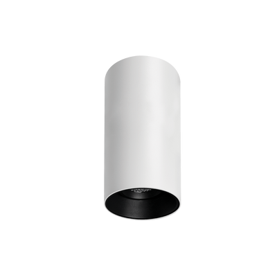 Titanium Textured White/Black Surface Mounted Downlight