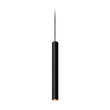 Titanium 600mm 5W Textured Black/Gold Suspended Starlight