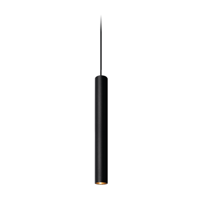 Titanium 600mm 5W Textured Black/Gold Suspended Starlight