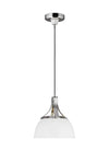 Thomas O'Brien Logan 1 Light Polished Nickel Pendant Lighting Affairs