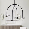 Tech Lighting Calumn 4 Light Black Chandelier Lighting Affairs