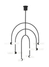 Tech Lighting Calumn 6 Light Black Chandelier Lighting Affairs