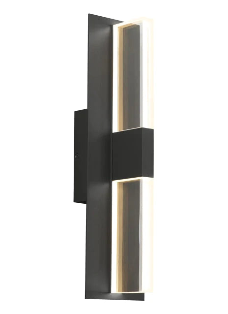 Tech Lighting Lyft 18 1 Light Black Outdoor Wall Sconce Lighting Affairs