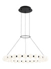 Tech Lighting Orbet 30 Black Chandelier Lighting Affairs