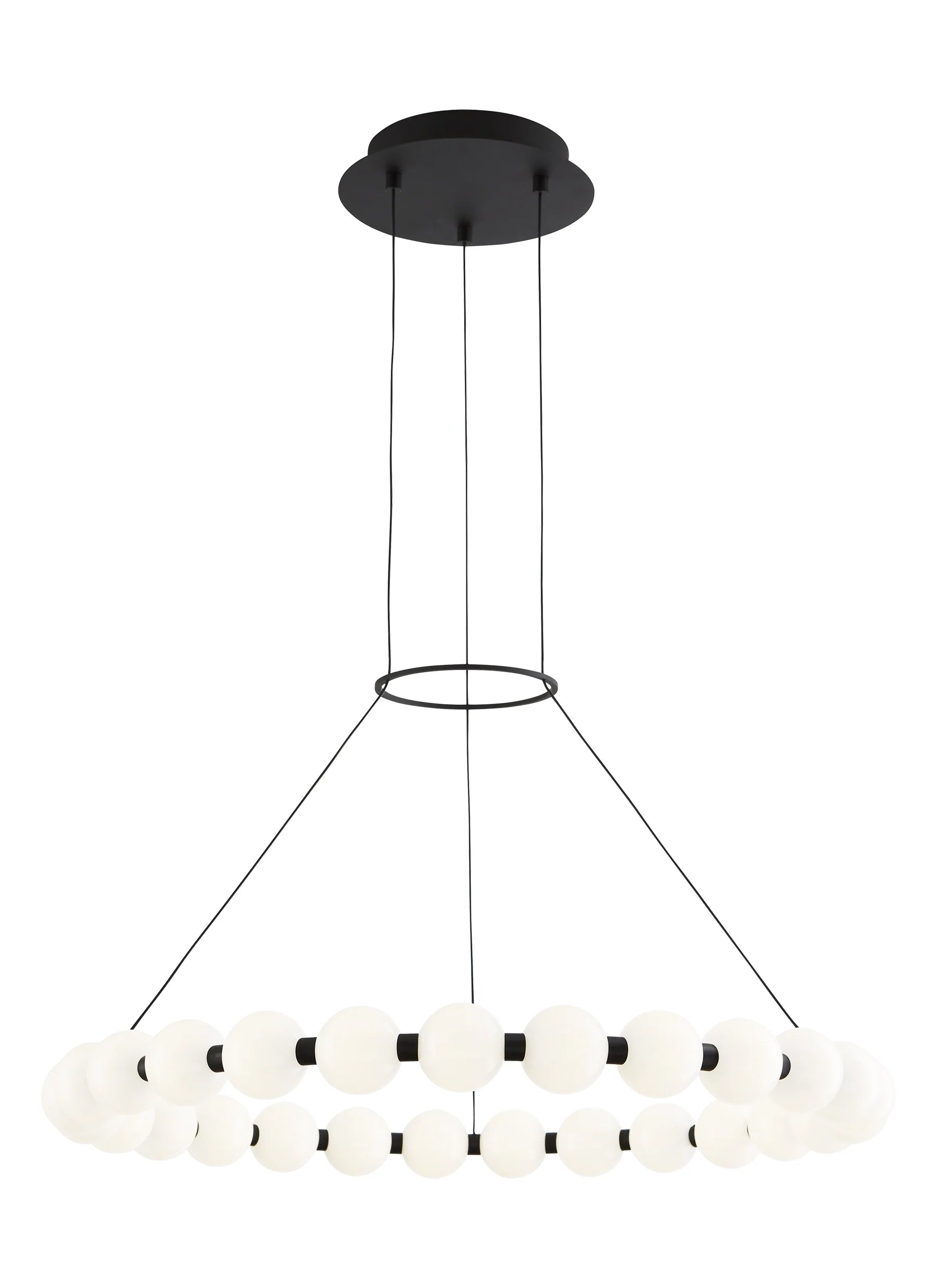 Tech Lighting Orbet 30 Black Chandelier Lighting Affairs