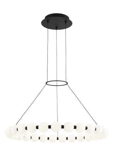 Tech Lighting Orbet 30 Black Chandelier Lighting Affairs