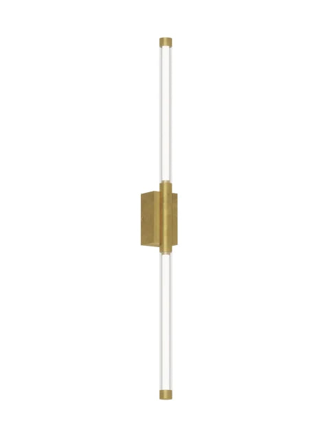 Tech Lighting Phobos 2 Light Brass Wall Sconce Lighting Affairs