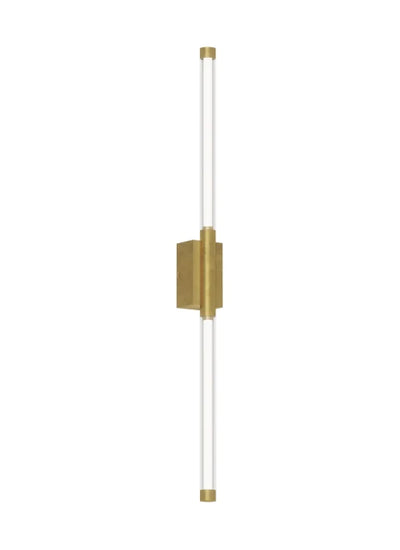 Tech Lighting Phobos 2 Light Brass Wall Sconce Lighting Affairs