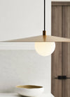 Tech Lighting Pirlo 1 Light Aged Brass Pendant Lighting Affairs