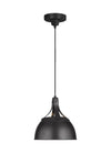 Thomas O'Brien Logan 1 Light Aged Iron Pendant Lighting Affairs