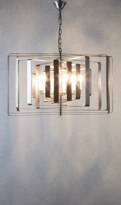 Toorak Ceiling Light in Black Brass