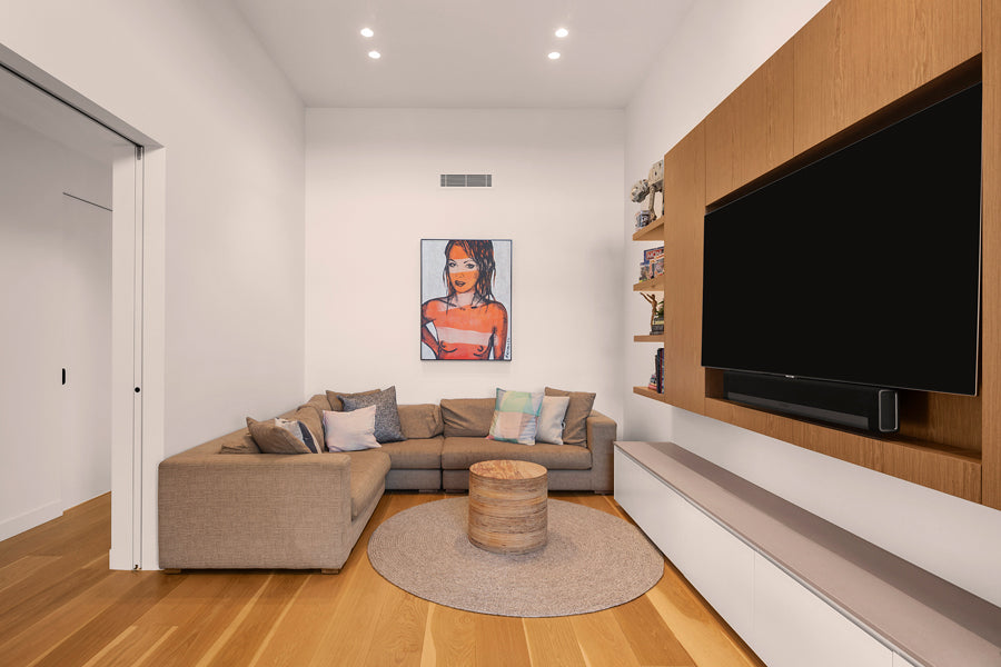 Titanium G2 134mm UV Textured White Downlight