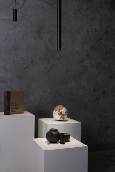 Titanium 600mm 5W Textured Black Suspended Starlight