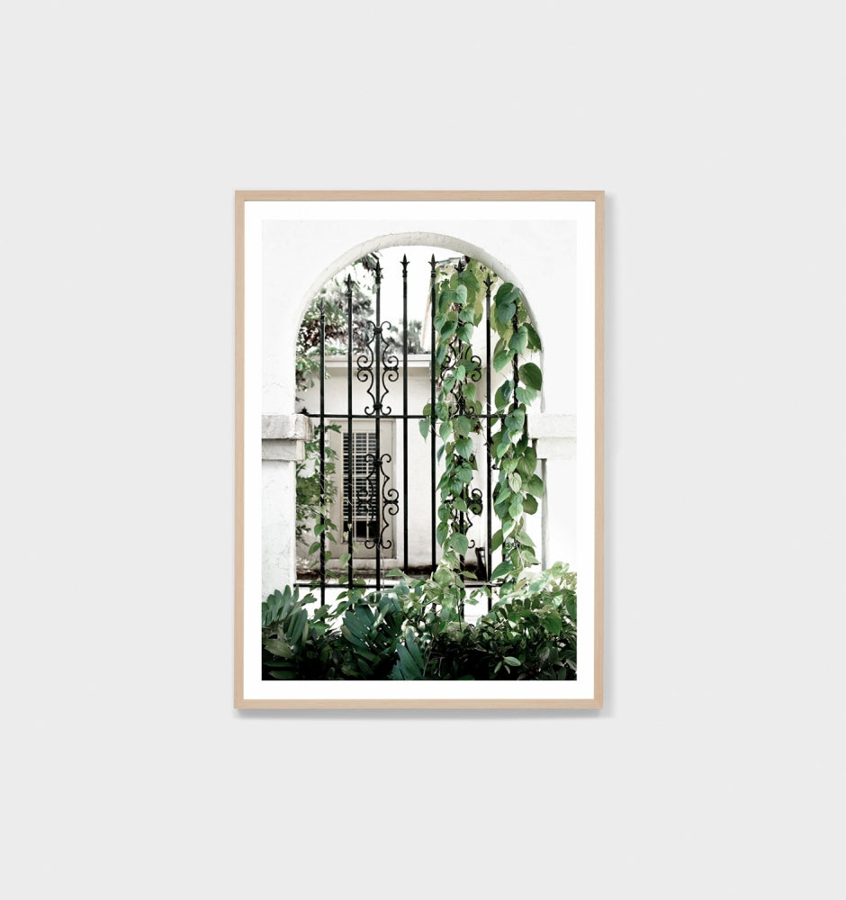 Villa Gate Print