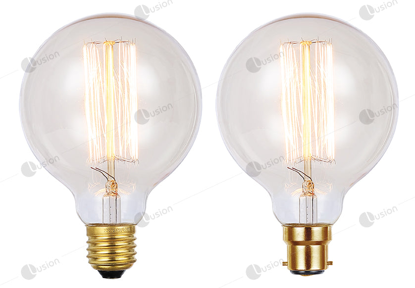 Vintage Spherical G95 25W Filament Lamp