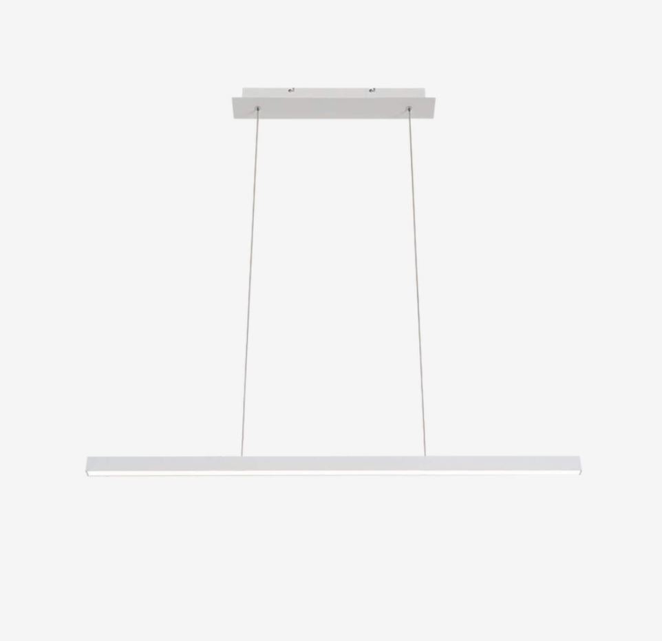 Saturn Axis White Pendant