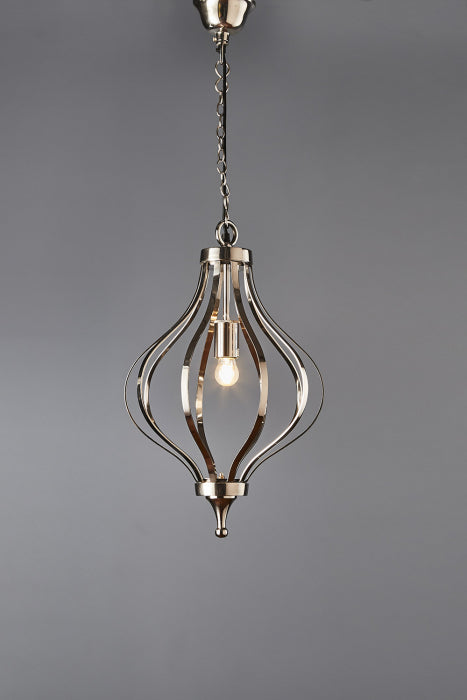 William Hanging Lamp in Nickel