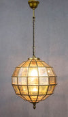 Archie Antique Brass Pendant