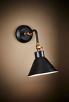 Bay Black Wall Light