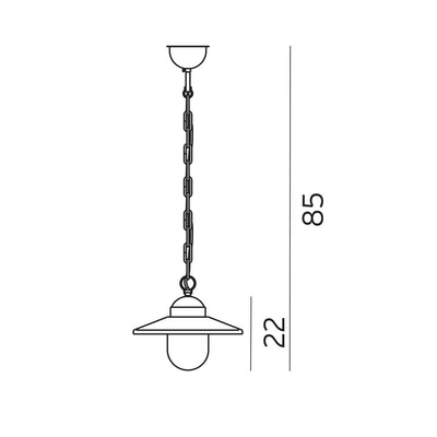 Karlstad Chain Lantern