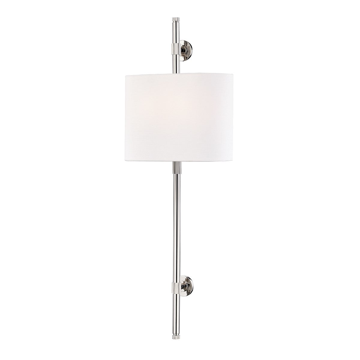 Bowery Polished Nickel Wall Sconce