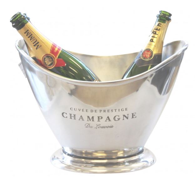 Aluminium Oval Champagne Party Tub