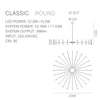 Classic Round Black Pendant