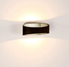 Luxe Black TRI Colour Up & Down LED Wall Light