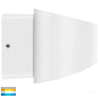 Luxe White TRI Colour Up & Down LED Wall Light