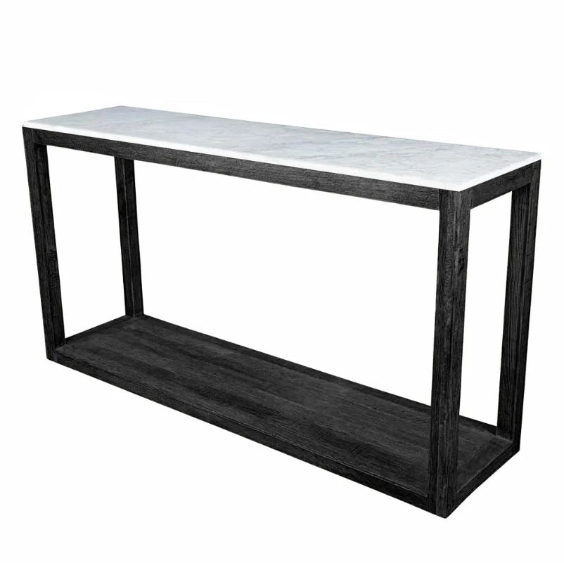 Denver Black Marble Console