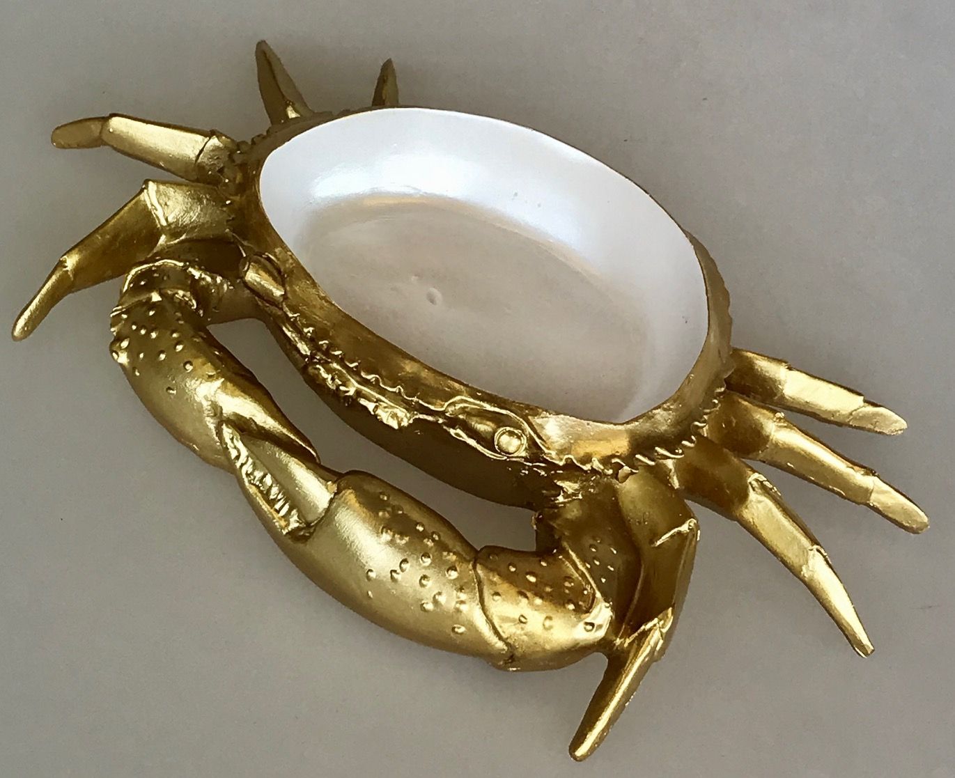 Resin Crab with Pearl