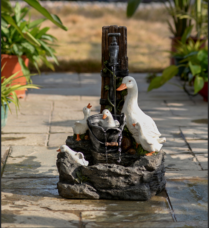 Duckling Water Feature