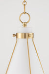 Eldridge Aged Brass Pendant