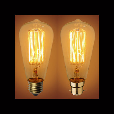 Vintage ST64 25W Filament Lamp