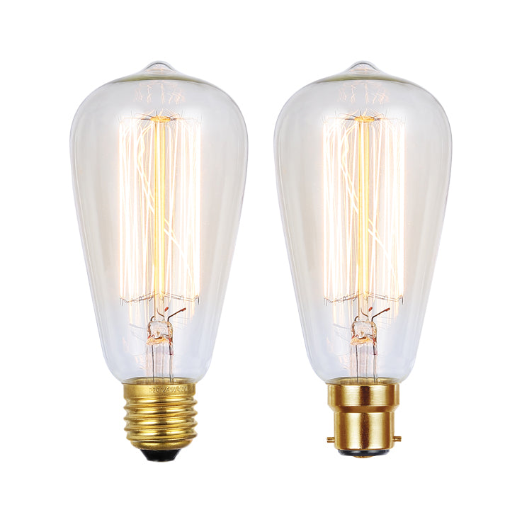 Vintage ST64 25W Filament Lamp