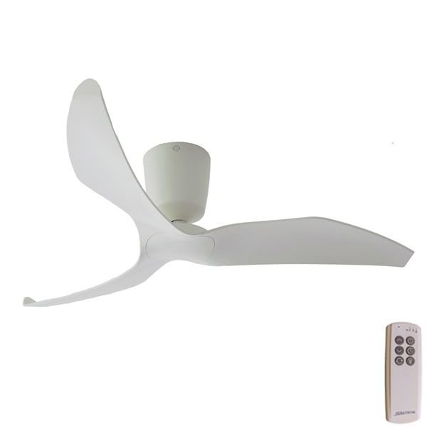 Aeratron FR 3 Blade White DC Ceiling Fan with Remote
