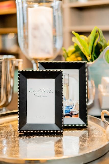 Black Gold Bead Frame