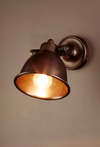 Franklin Dark Brass Wall Light