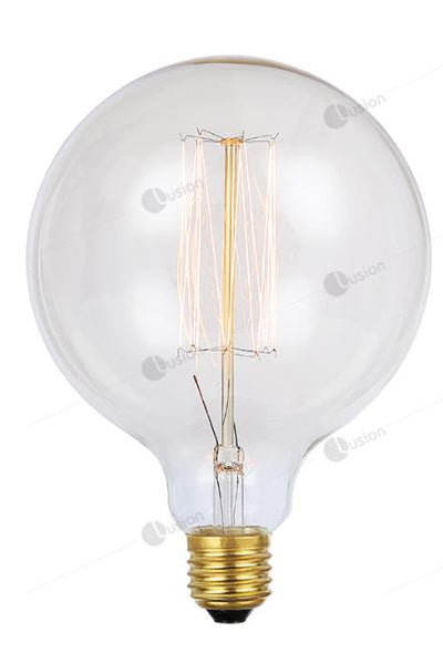 Vintage Spherical G125 25w Filament Lamp
